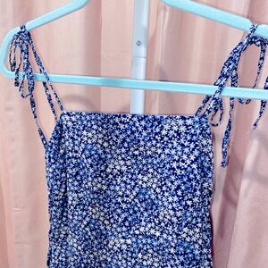 Abercrombie & Fitch Dress Small Blue Floral